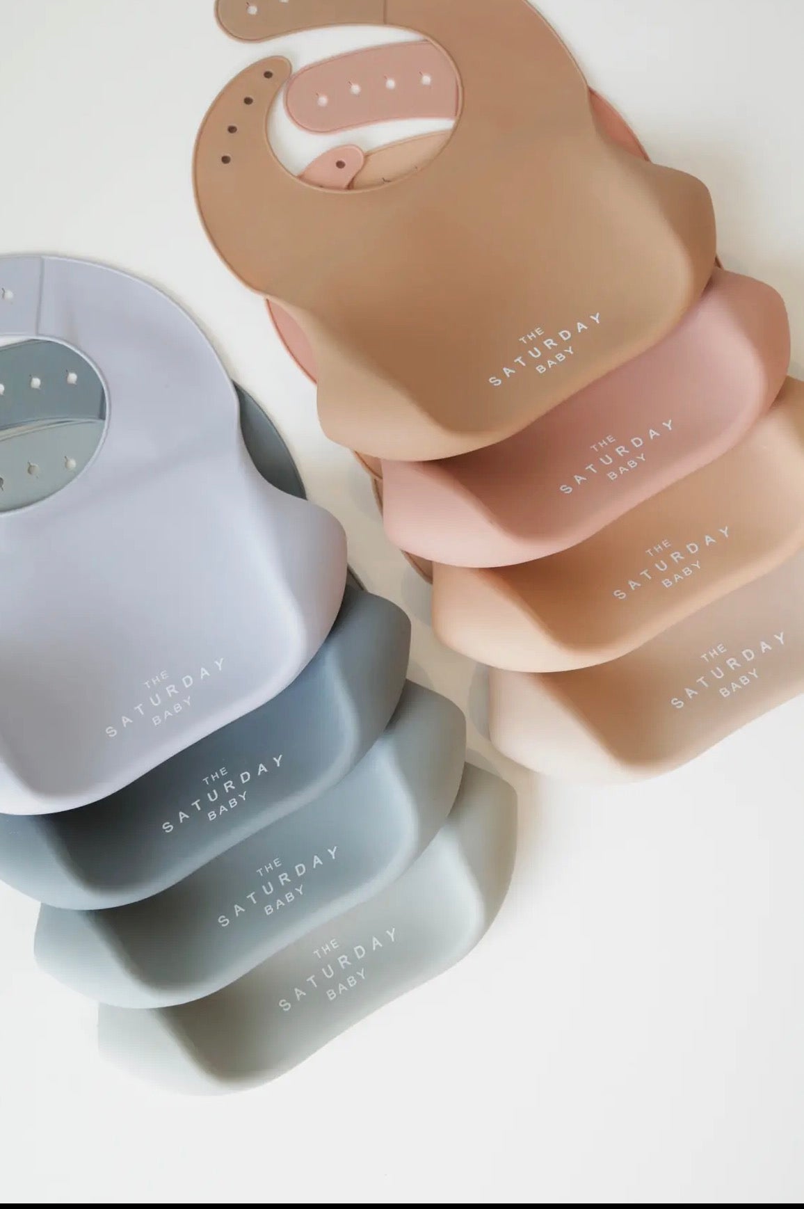 Earthy Silicone Bibs